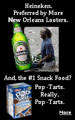 During the hurricane season, grocers stock-up on disaster's favorite portable food, Pop -Tarts. They last forever, are sealed in waterproof plastic, and don't need to be cooked. In typical fashion, reporters are saying black people are ''looting'', while white people doing the same thing are ''foraging for food''.